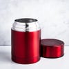 93564 KSP Togo Thermal Food Storage Jar  Metallic Red