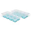 94768 KSP Pop Out Ice Cube Tray   Set of 2  Blue