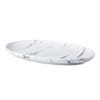 KSP Marble Porcelain Large Oval Platter (White/Grey)
