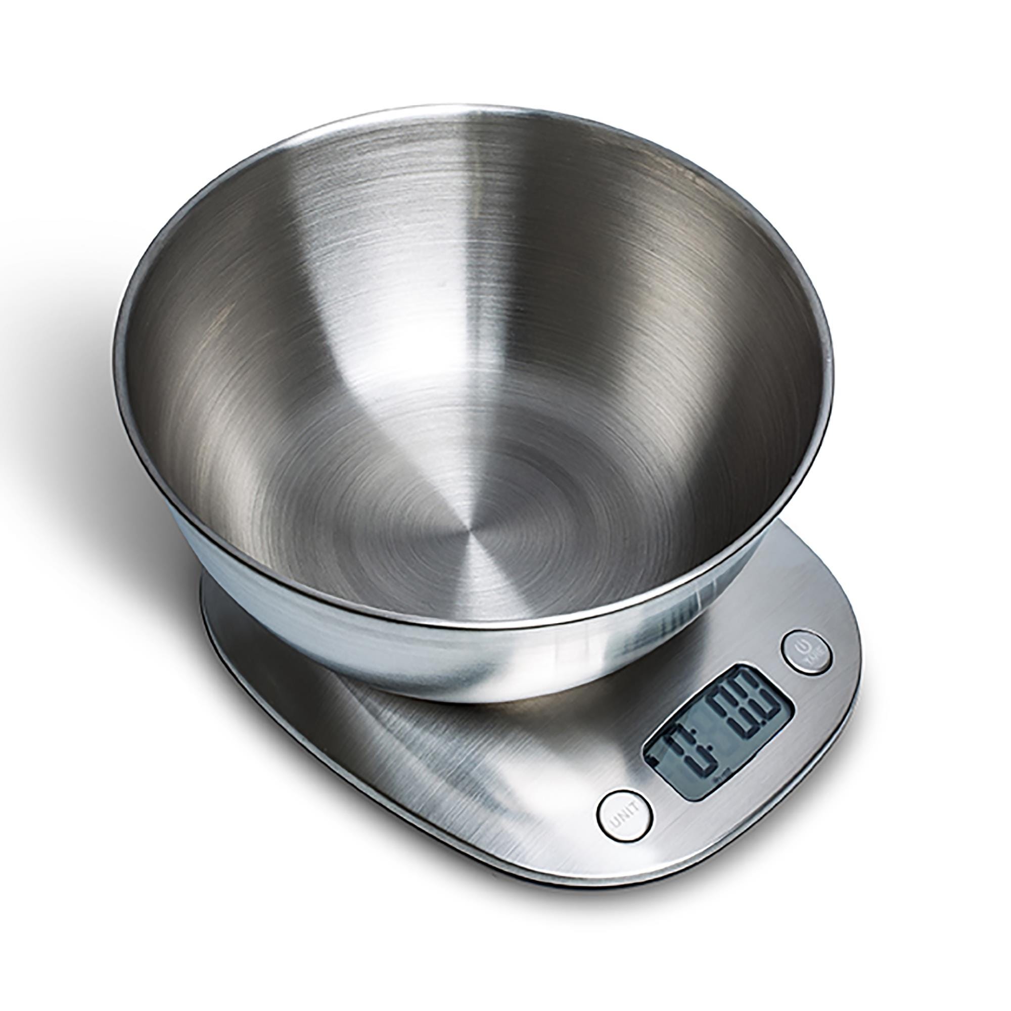 Digital food shop scale with bowl