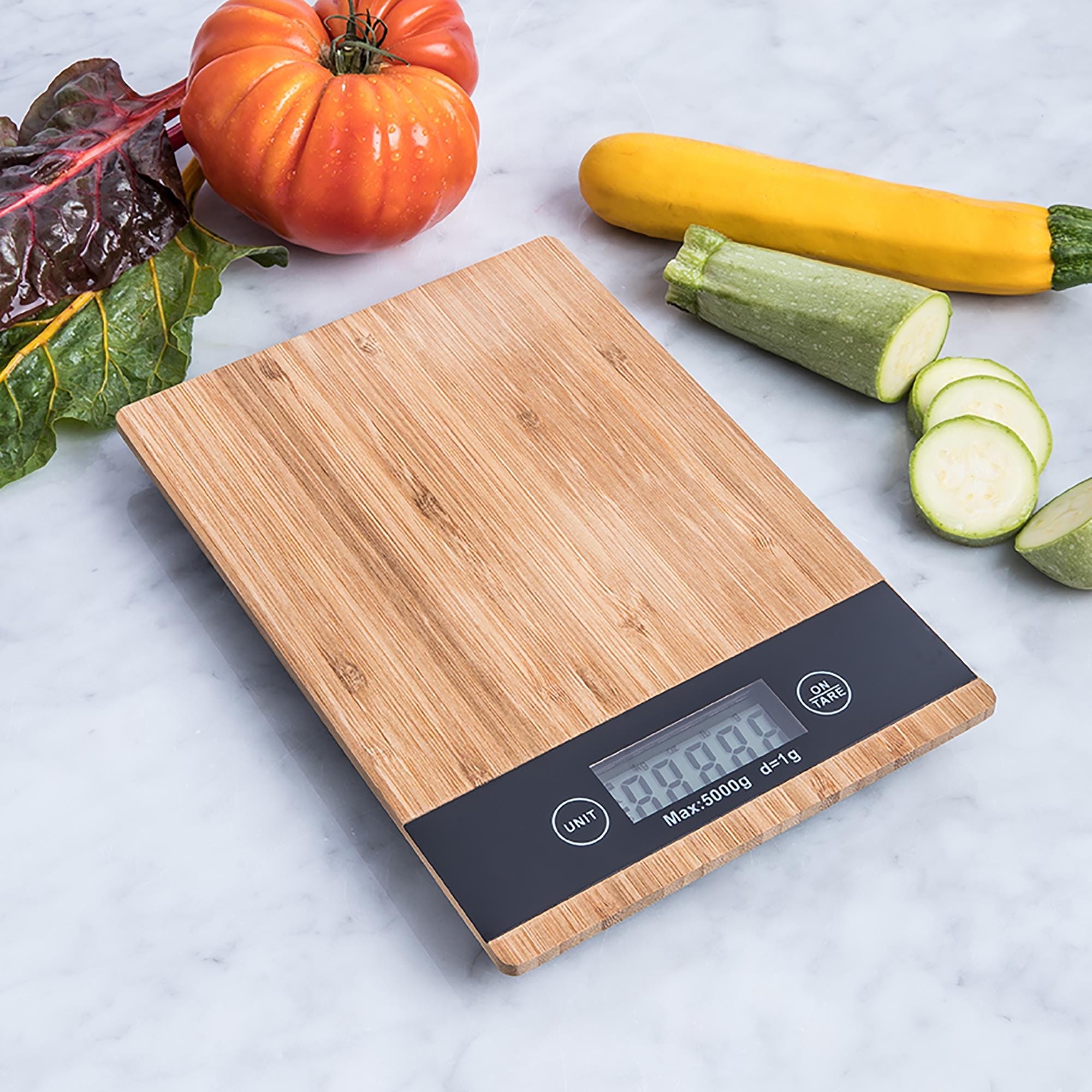 KSP Natura Bamboo Digital Kitchen Scale Natural Kitchen Stuff Plus