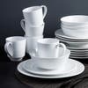 KSP A La Carte 'Rings' Porcelain Soup- Pasta Plate (White)