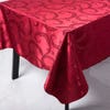 Sebastien & Groome Laurel Brocade 60" x 120" Tablecloth (Red)