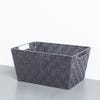 97208 ITY Woven Nylon 'Medium' Storage Basket  Grey