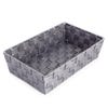 97212 ITY Woven Nylon 'Small' Tray Basket  Grey