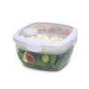 97271 Locksy Click 'N' Go Salad Container  White