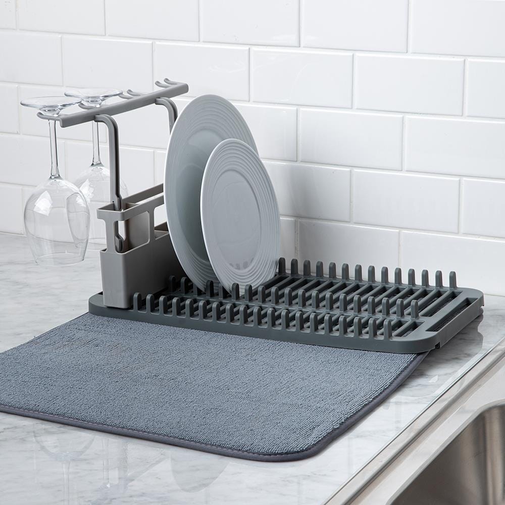 Umbra drying rack shop with mat
