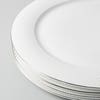 KSP A La Carte 'Diamond Platinum' Porcelain Dinner Plate