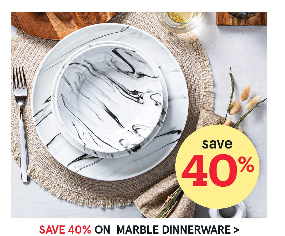 Marble Dinnerware