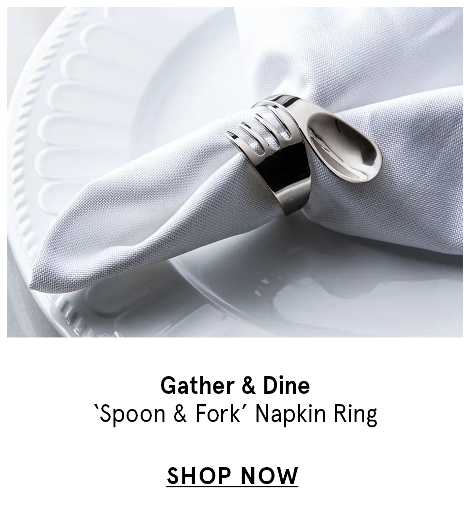 Gather & Dine 'Spoon & Fork' Napkin Ring
