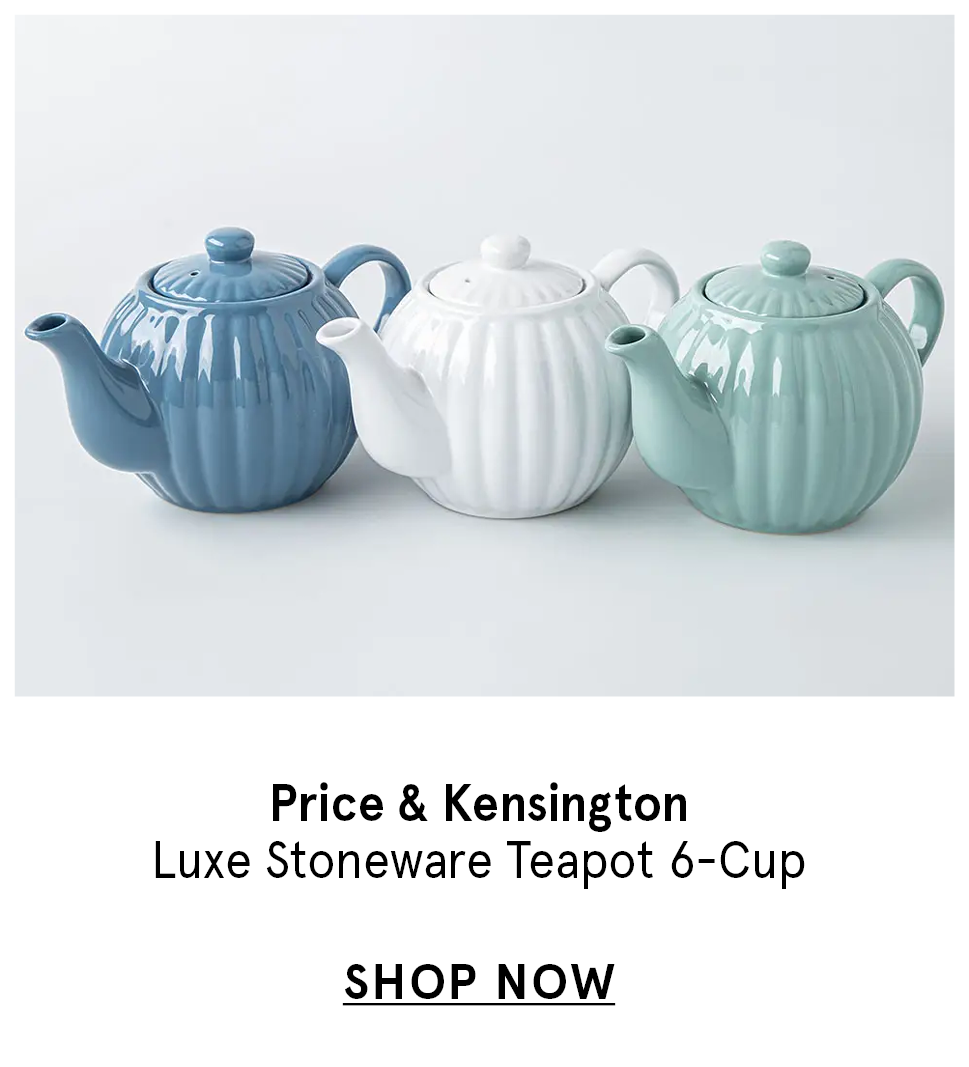 Price & Kensington Luxe Stoneware Teapot 6-Cup