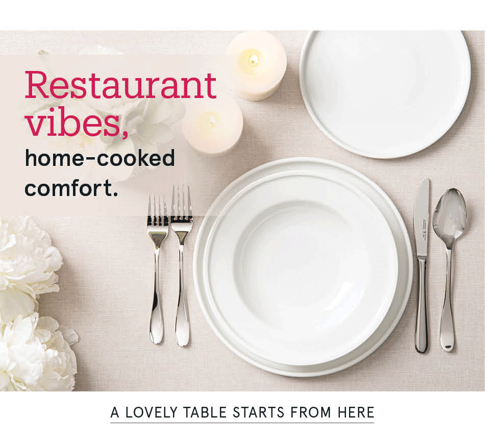 A lovely table starts here