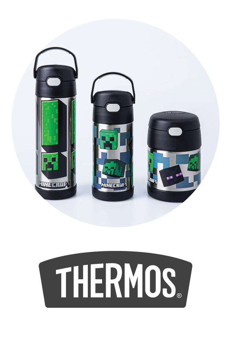 various children's water bottles