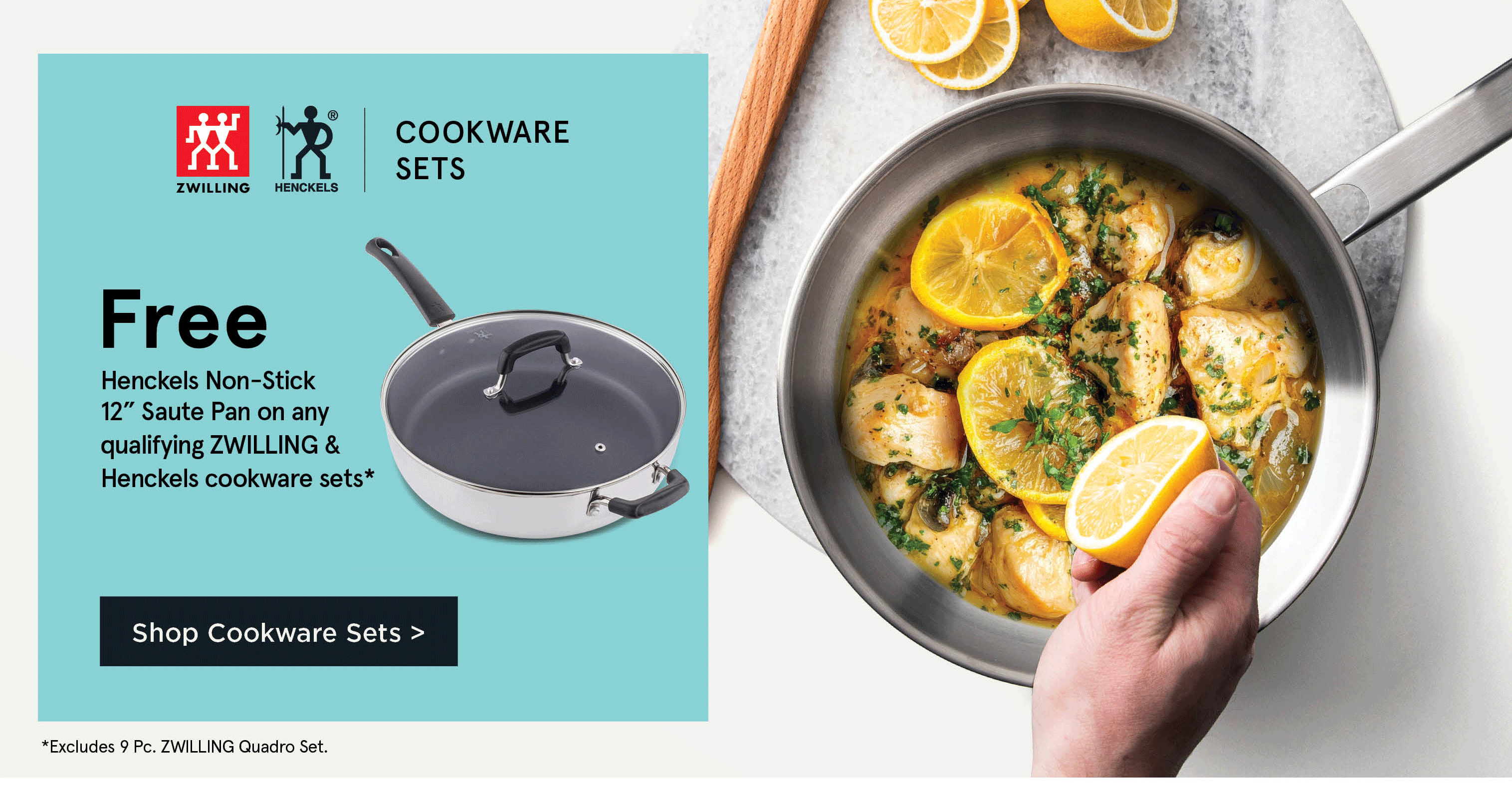 Cookware Sets - Free Gift