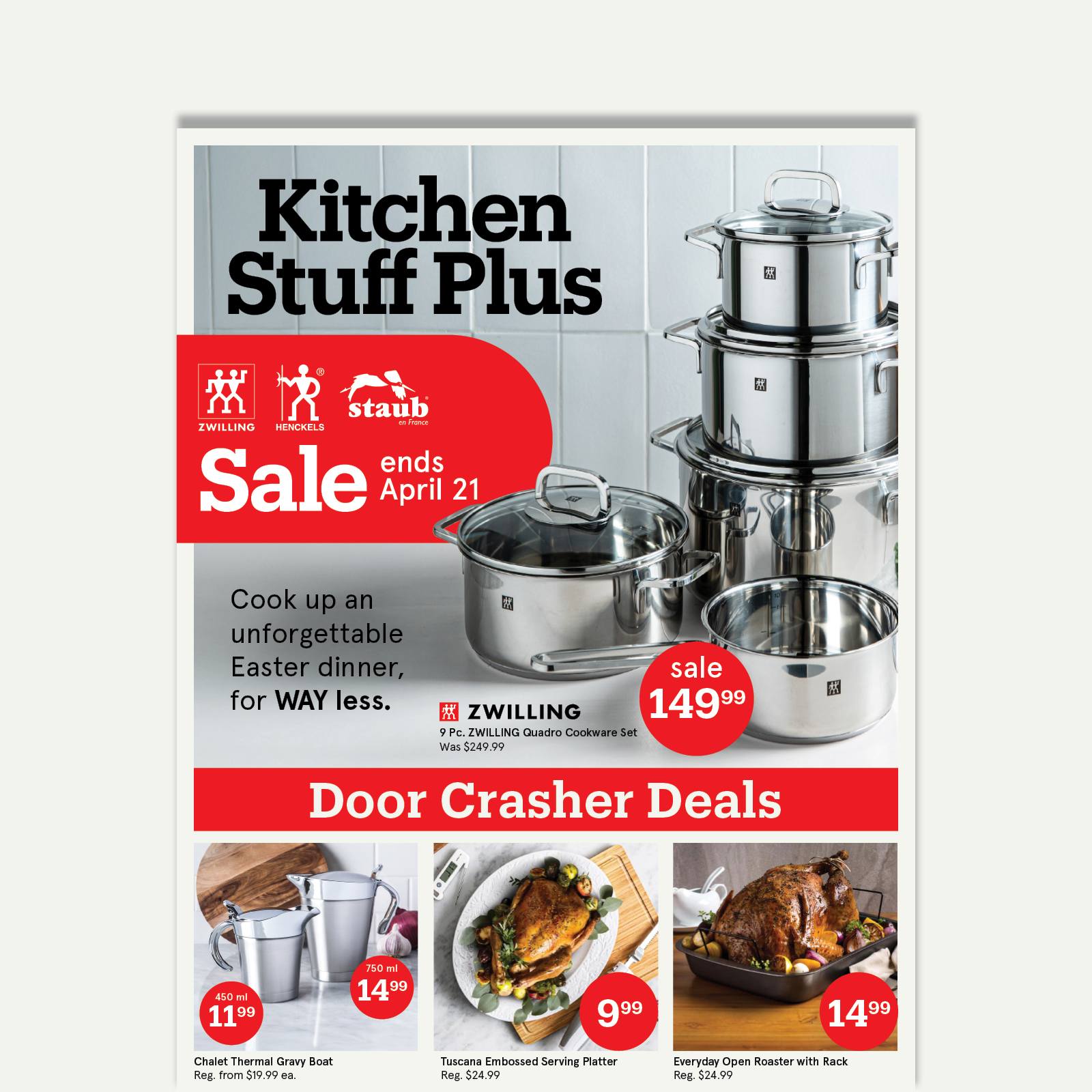 New Flyer is here! Zwilling Sale - Now On!