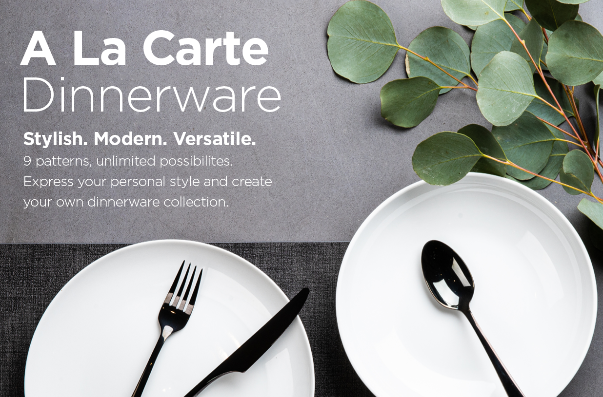 A La Carte Dinnerware Collection