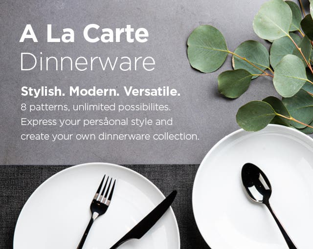 A La Carte Dinnerware Collection