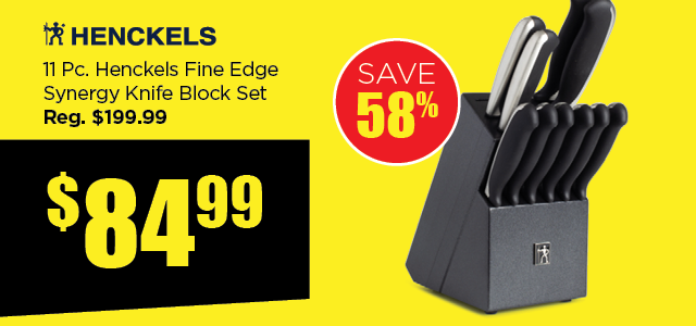 Henckels Fine Edge Knife Block Set - $84.99