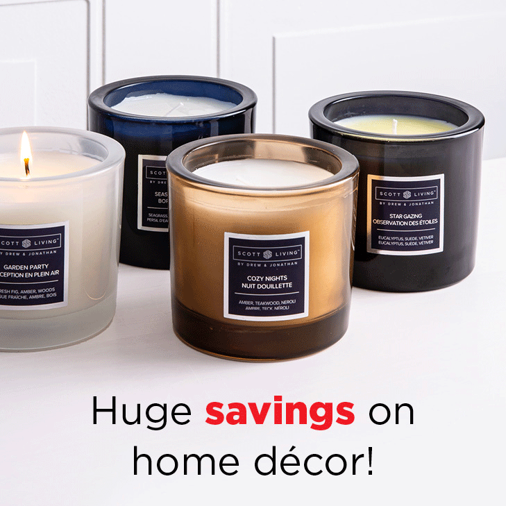 Huge Savings on Home Decor