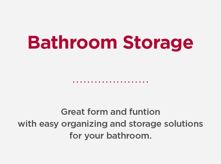 Bathroom Storage for mobile