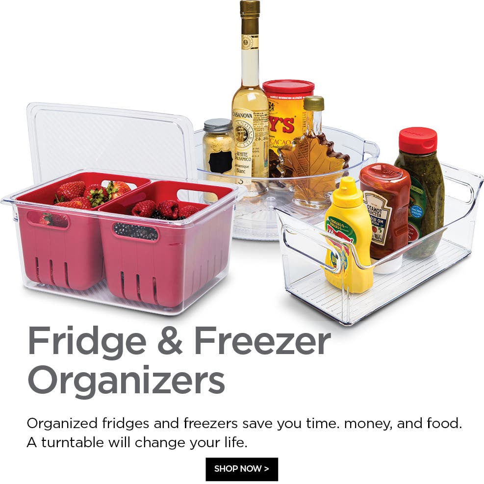 Shop Fridge & Freezer Organizers for mobile