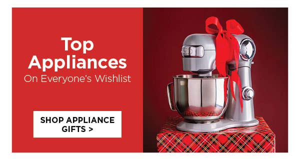 Top Appliances on everyone's wishlist
