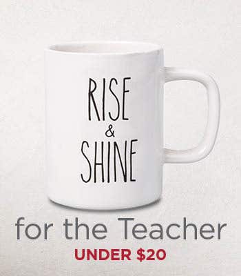 for the Teacher Under $20 - Rise & Shine Mug