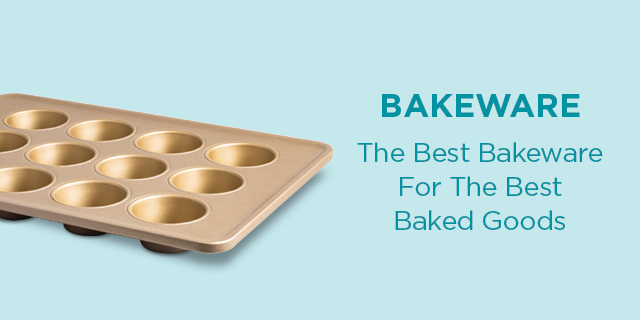 Bakeware – The Best Bakware For The Best Baked Good - gold coloured muffin tin