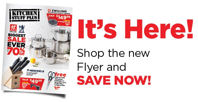 It's Here! Shop the ZWILLING Sale Flyer for mobile