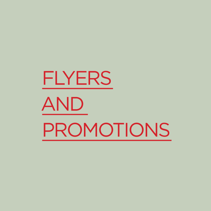 Flyers & Promotions