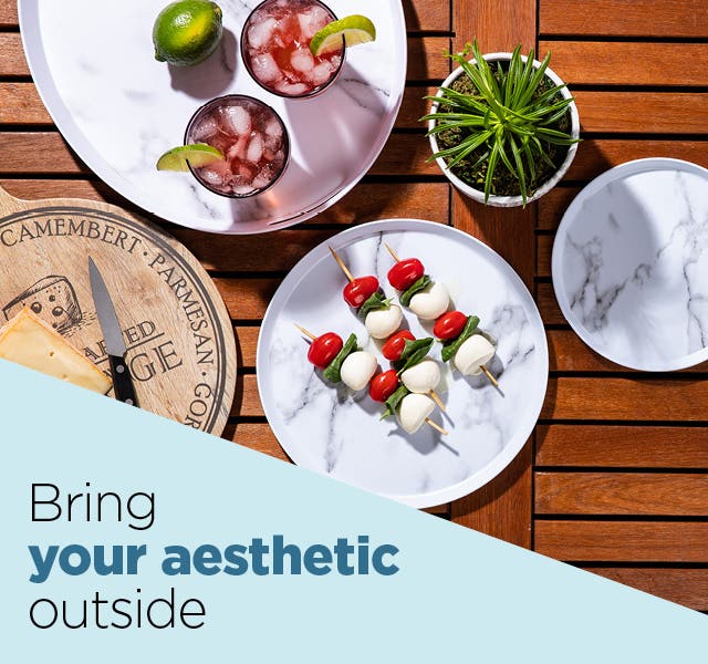 Bring your aesthetic outside
