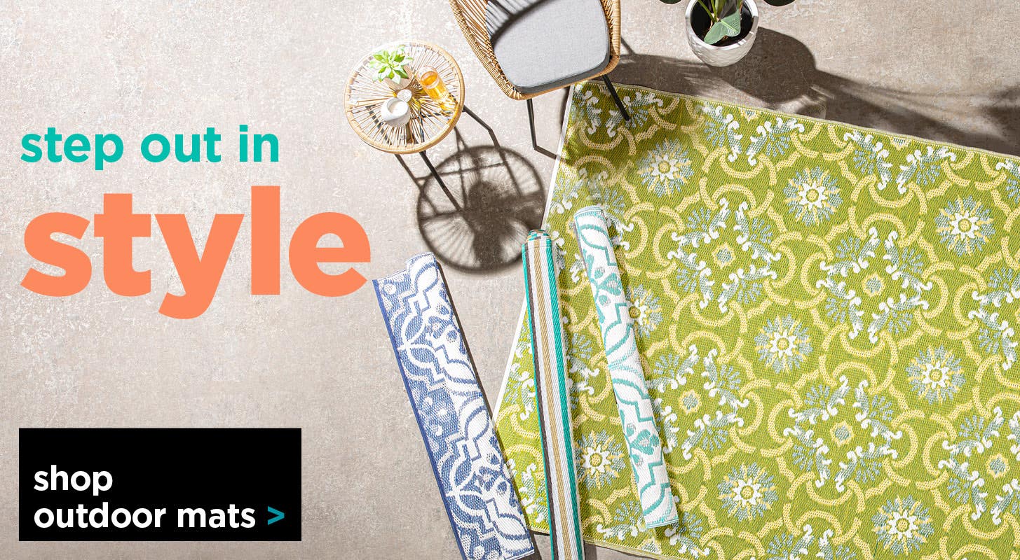 Step Out In Summer Style - Shop All-Season Outdoor Mats