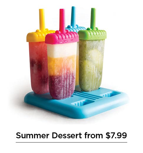 different colourful popsicles