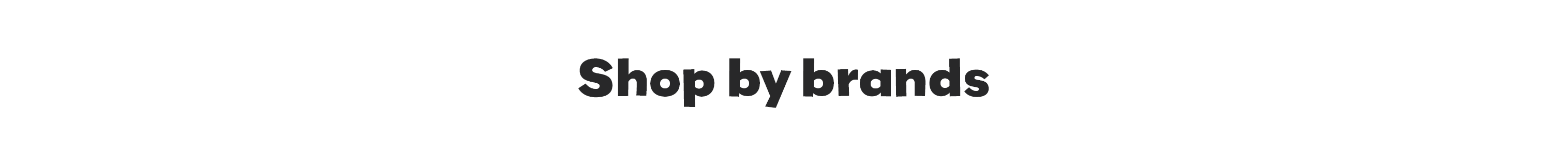 Shop by brands for mobile